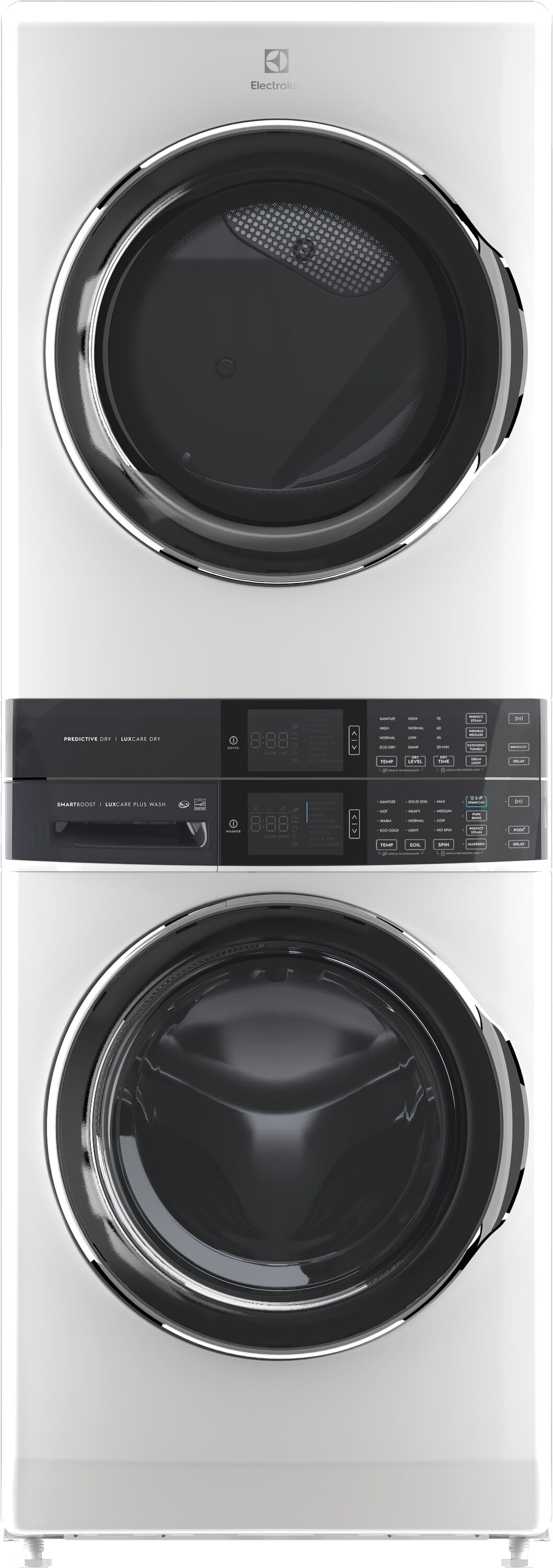 ELTE760CAW – Ensemble superposé Electrolux 5,2 pi³ blanc