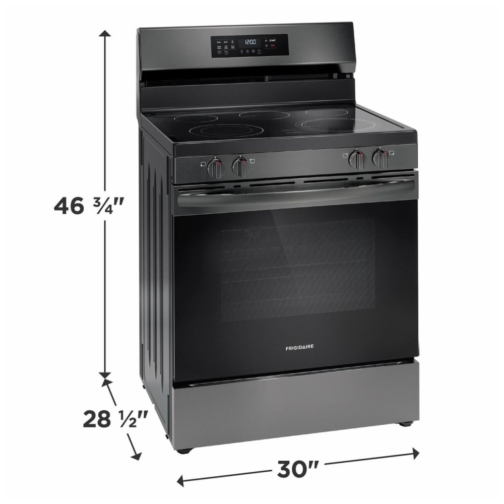 FCRE308CAD - Cuisinière électrique Frigidaire 30" avec Air Fry