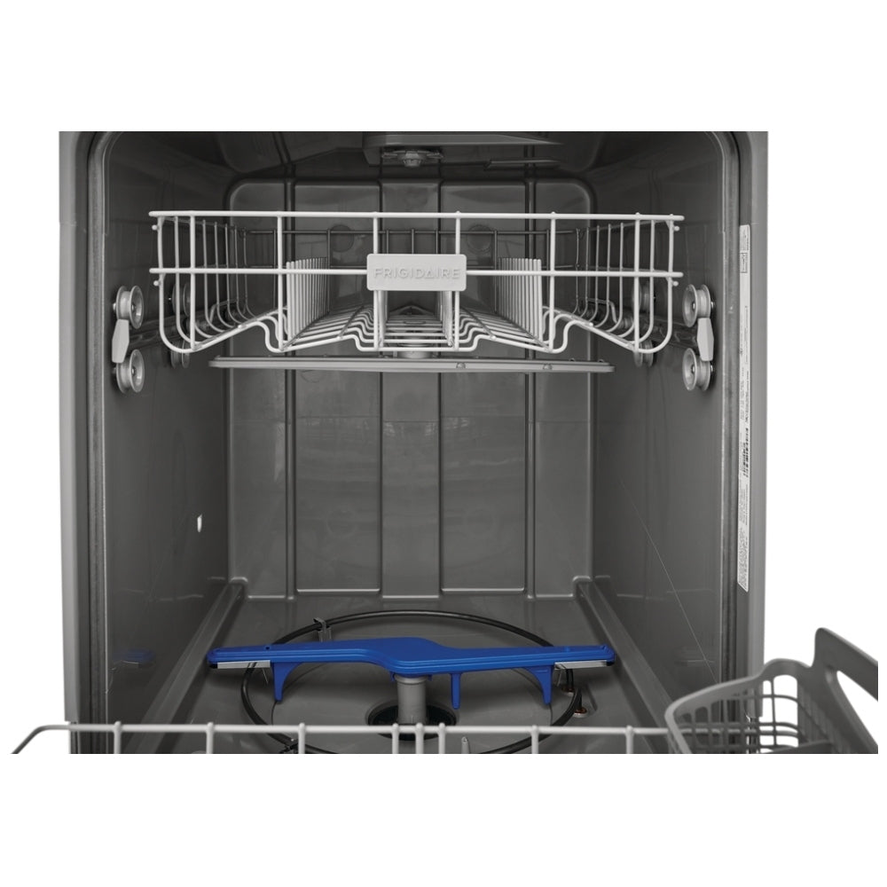 FDPC4221AS - Lave‑vaisselle encastré Frigidaire 24 po, commandes frontales, séchage éco, 62 dBA