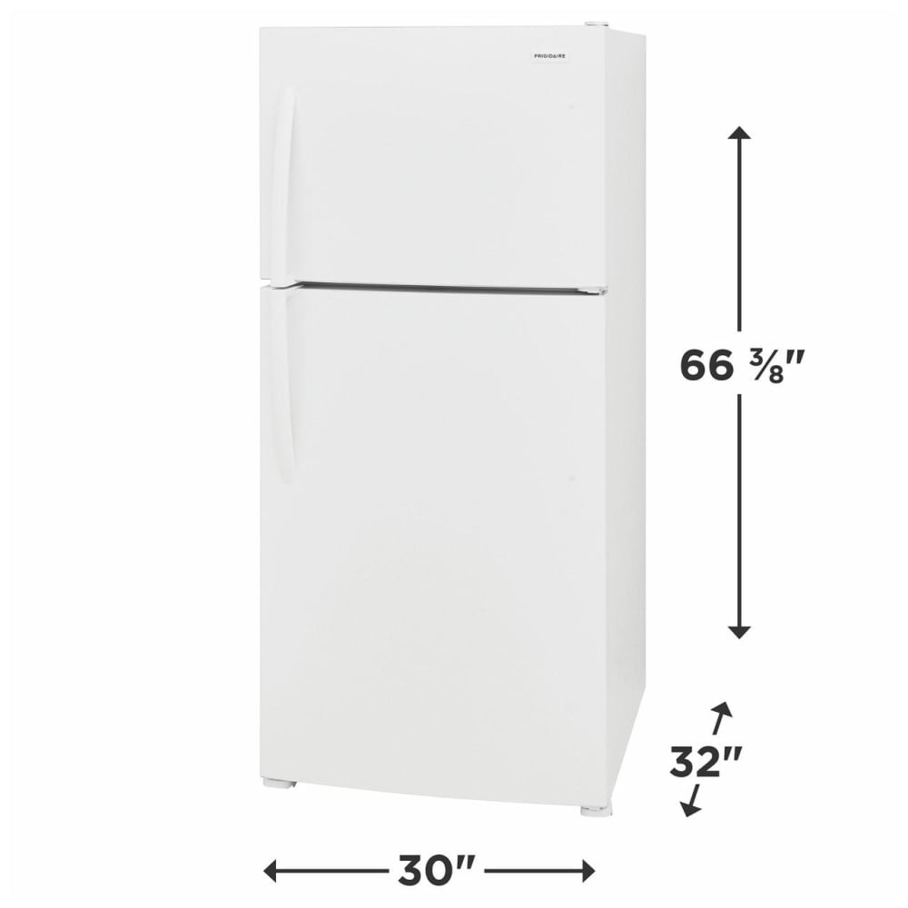 FFHT2022AW - Réfrigérateur à congélateur supérieur Frigidaire – 20 pi³
