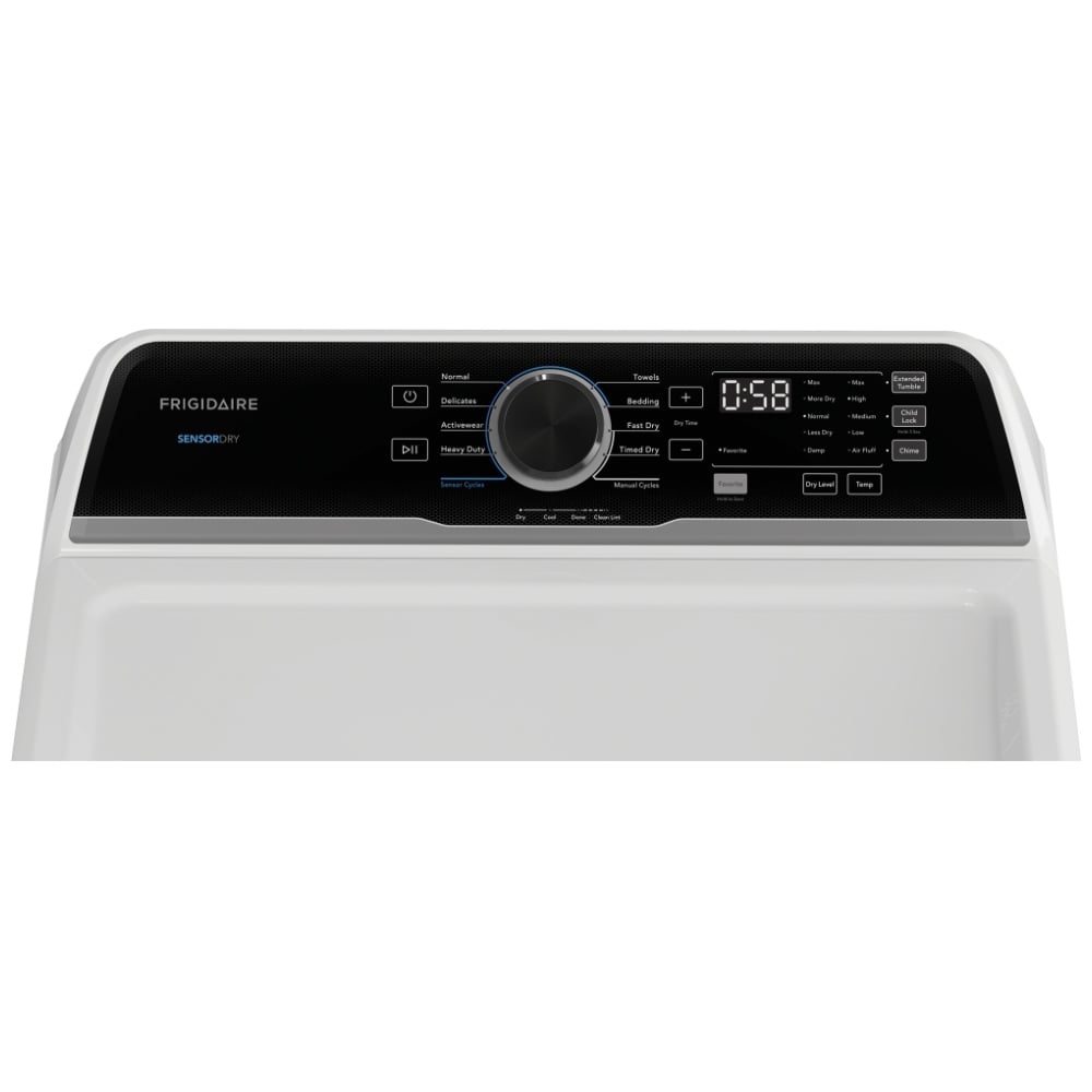 FLVE752CBW - Sécheuse électrique Frigidaire 7,0 pi³ – 