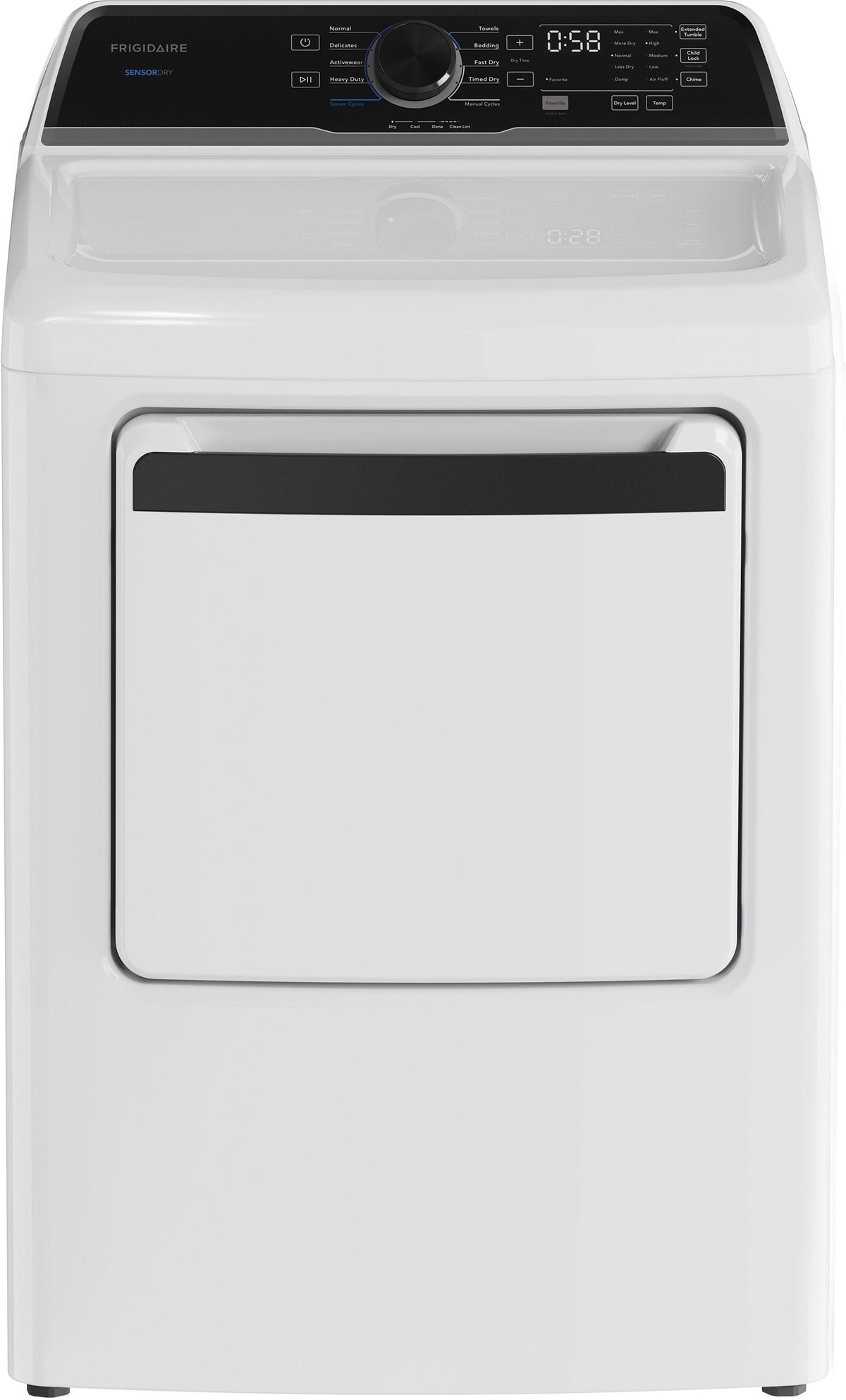FLVG7523BW – Sécheuse au gaz Frigidaire 7 pi³ blanc