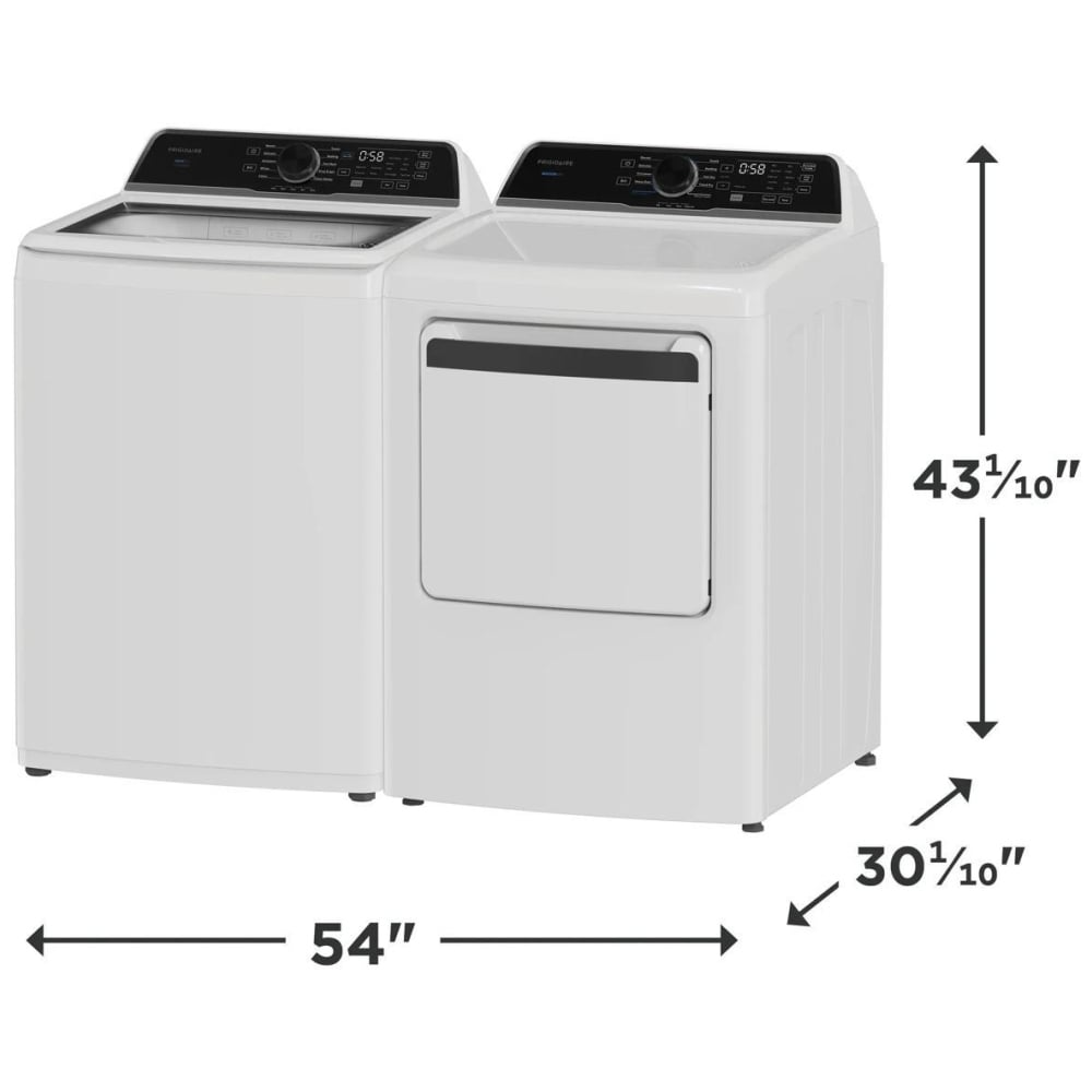 FLVW7523BW - Laveuse à chargement par le dessus Frigidaire 4,4 pi³ (modèle )