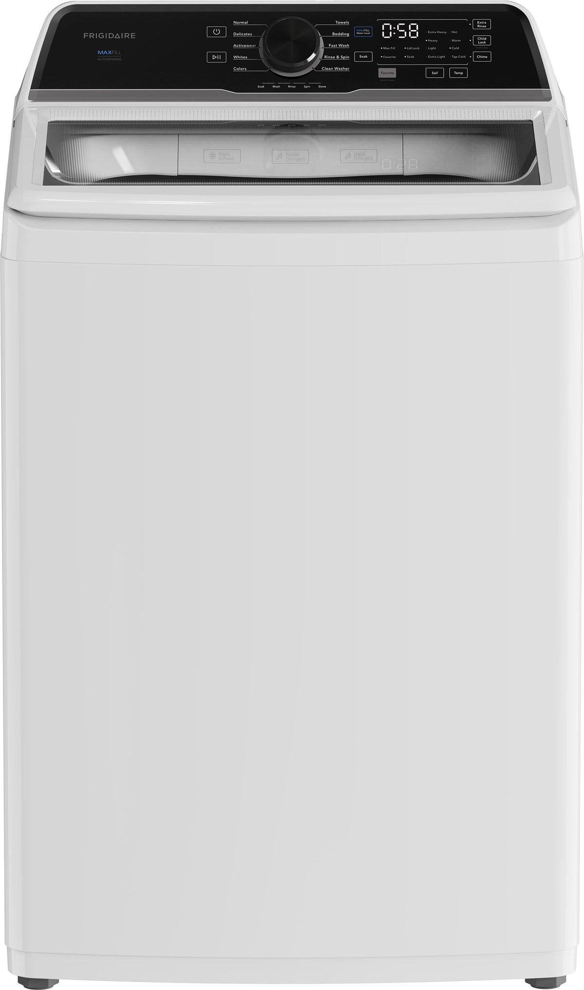 FLVW7523BW – Laveuse à chargement vertical Frigidaire 5,1 pi³ blanc
