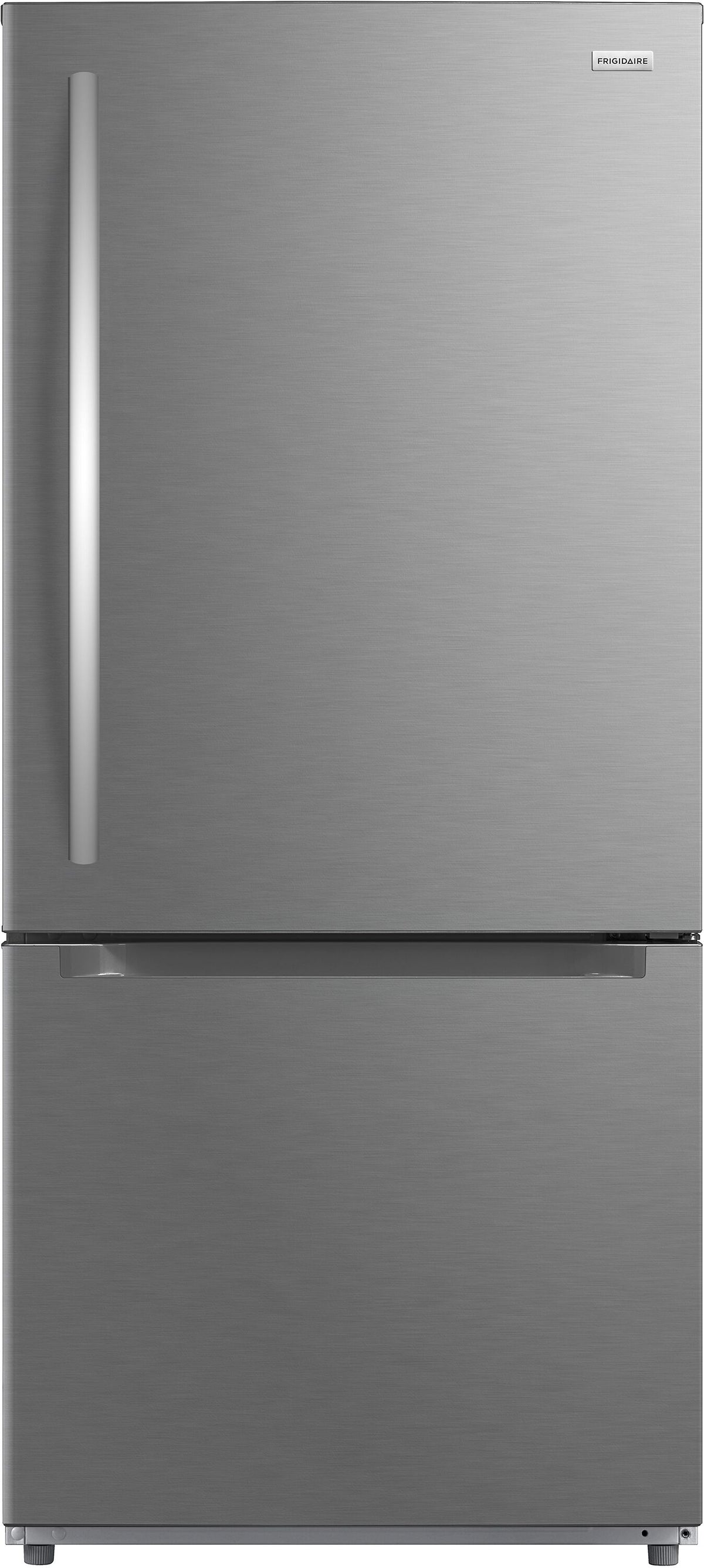 FRBE1925AF – Réfrigérateur à congélateur inférieur Frigidaire 19 pi³ inox