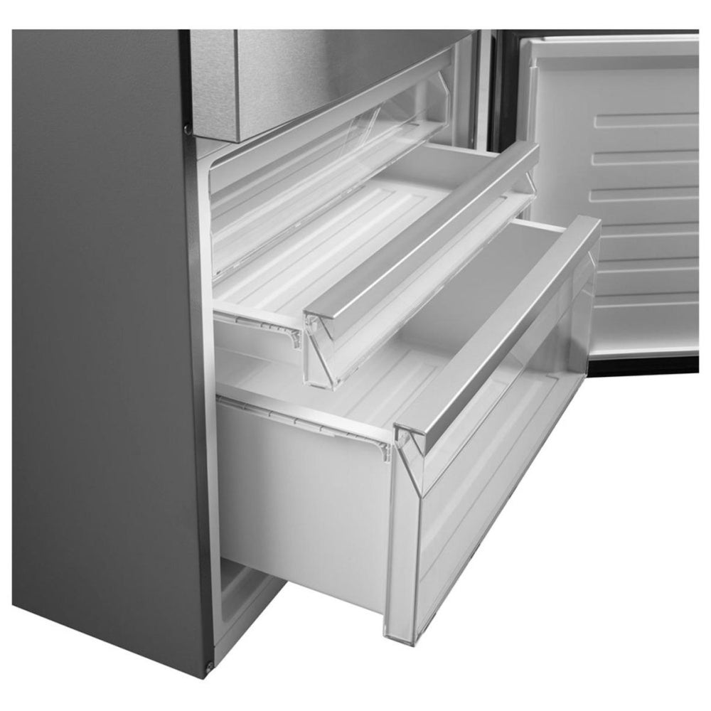 GBE17HYRFS - Réfrigérateur à congélateur inférieur ENERGY STAR de 17,7 pi³, encastrable, GE 