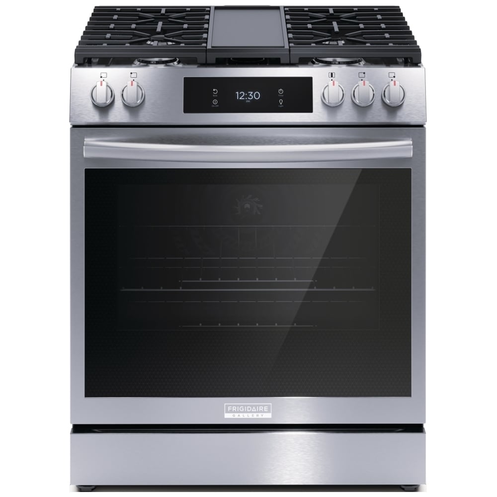 GCFG3060BF - Cuisinière à gaz à commande frontale de 30 po avec convection totale