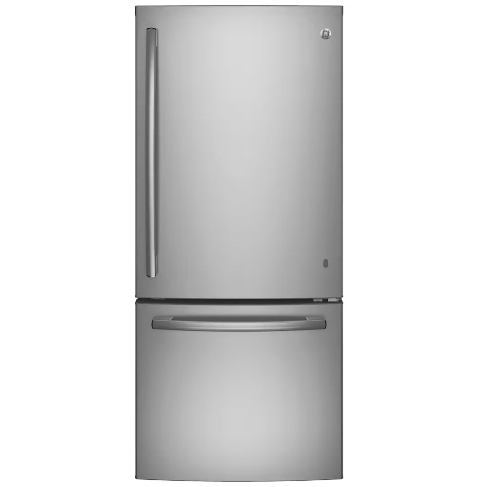 GDE21DYRKFS - Réfrigérateur à congélateur inférieur GE 20,9 pi³ Inox