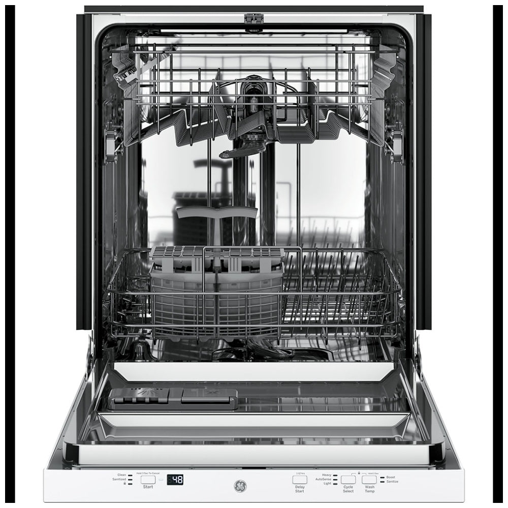 GDT225SGLWW - Lave-vaisselle encastré de 24 po à commandes supérieures ADA ENERGY STAR (Blanc)