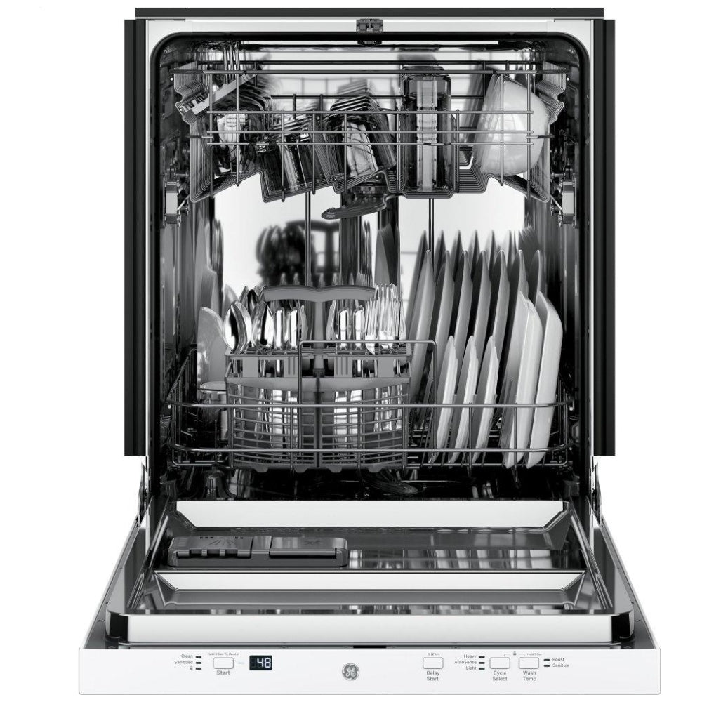 GDT225SGLWW - Lave-vaisselle encastré de 24 po à commandes supérieures ADA ENERGY STAR (Blanc)