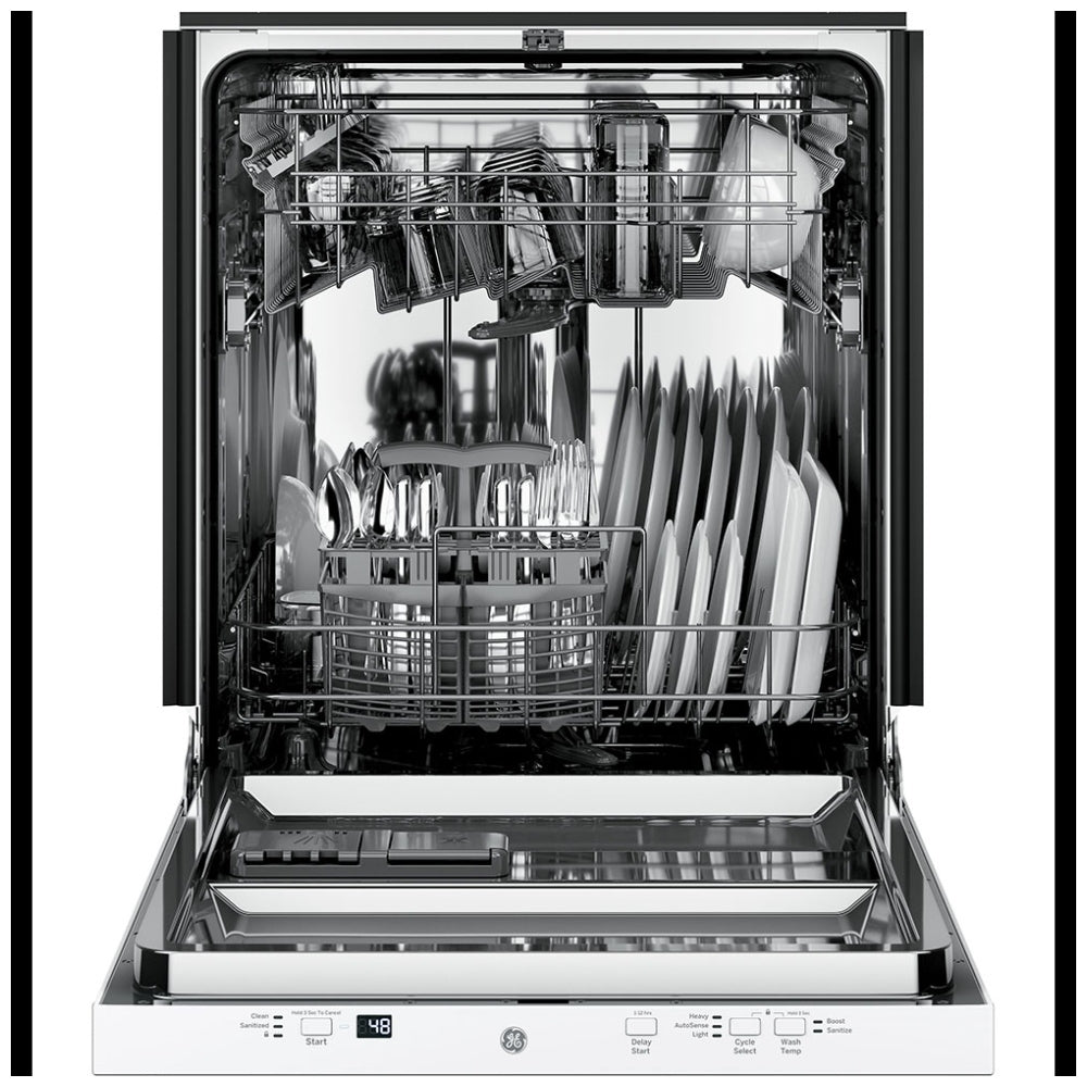 GDT225SGLWW - Lave-vaisselle encastré de 24 po à commandes supérieures ADA ENERGY STAR (Blanc)