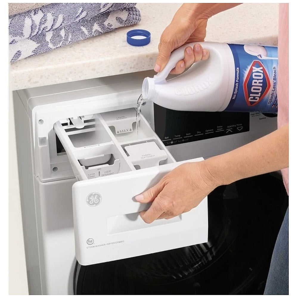 GFQ14ESSNWW - Laveuse-sécheuse compacte tout-en-un GE 24" 2,4 pi³