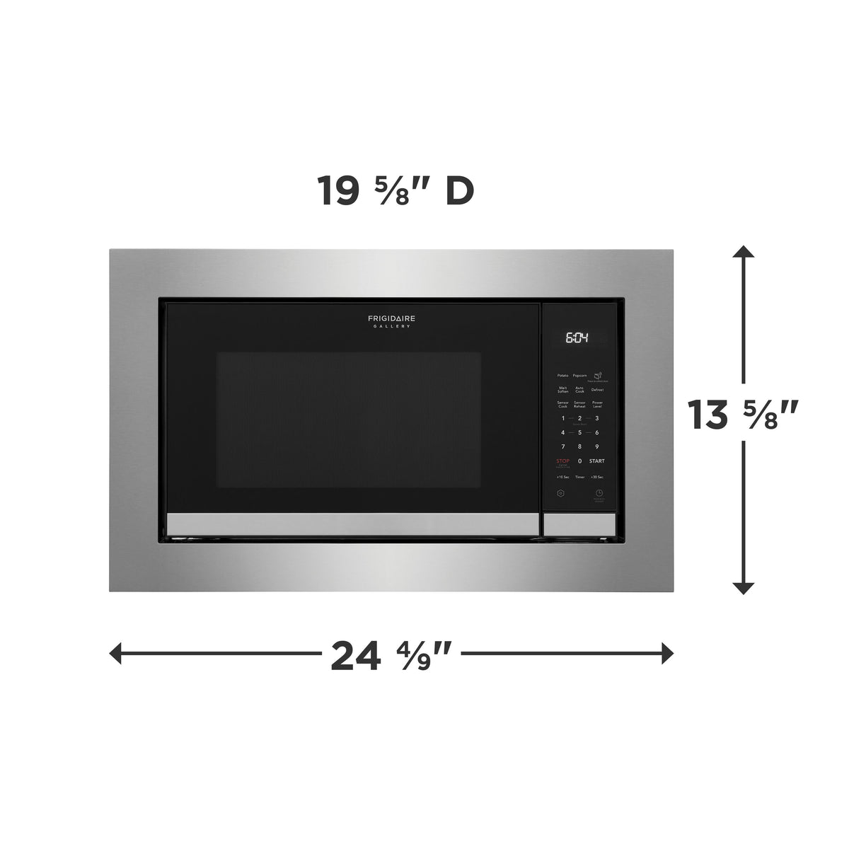 GMBS3068BF – Four à micro-ondes encastré Frigidaire Gallery 2,2 pi³ inox