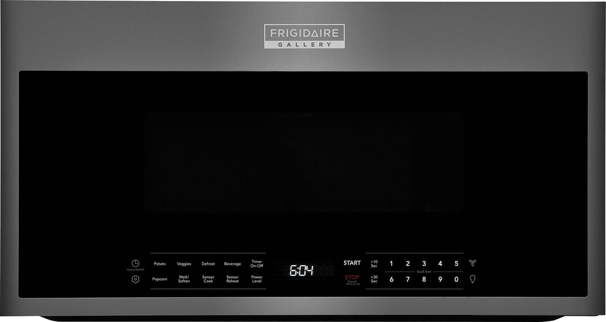 GMOS1964AD – Four à micro-ondes à hotte intégrée Frigidaire Gallery 1,9 pi³ inox noir