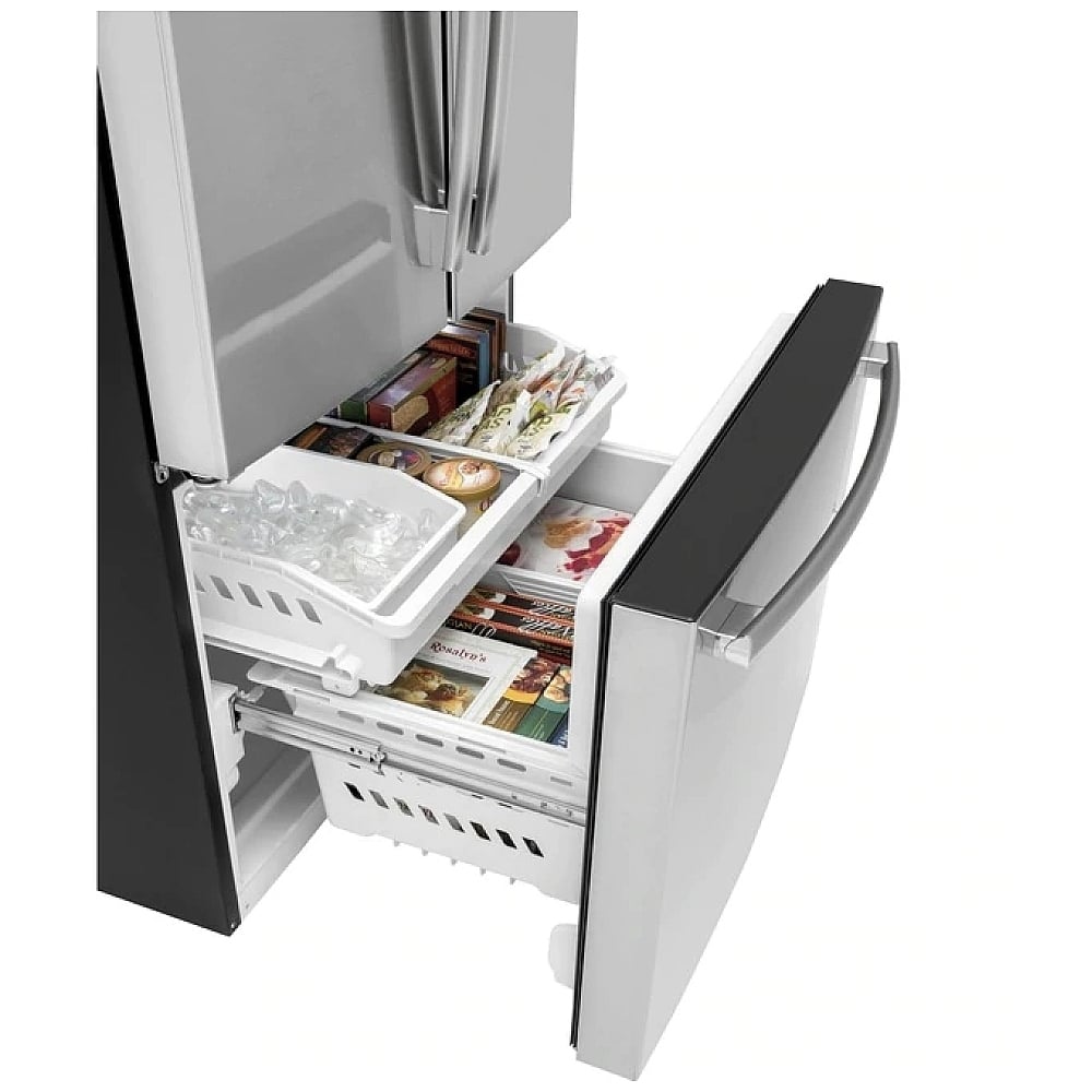 Réfrigérateur à portes françaises 27 pi³ avec distributeur d’eau interne