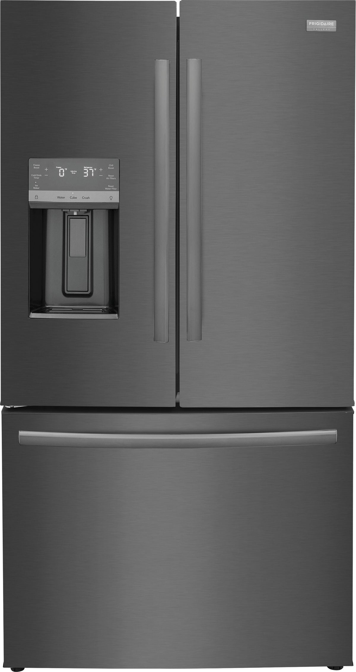 GRFC2353AD – Réfrigérateur à portes françaises Frigidaire Gallery 22,6 pi³ inox noir