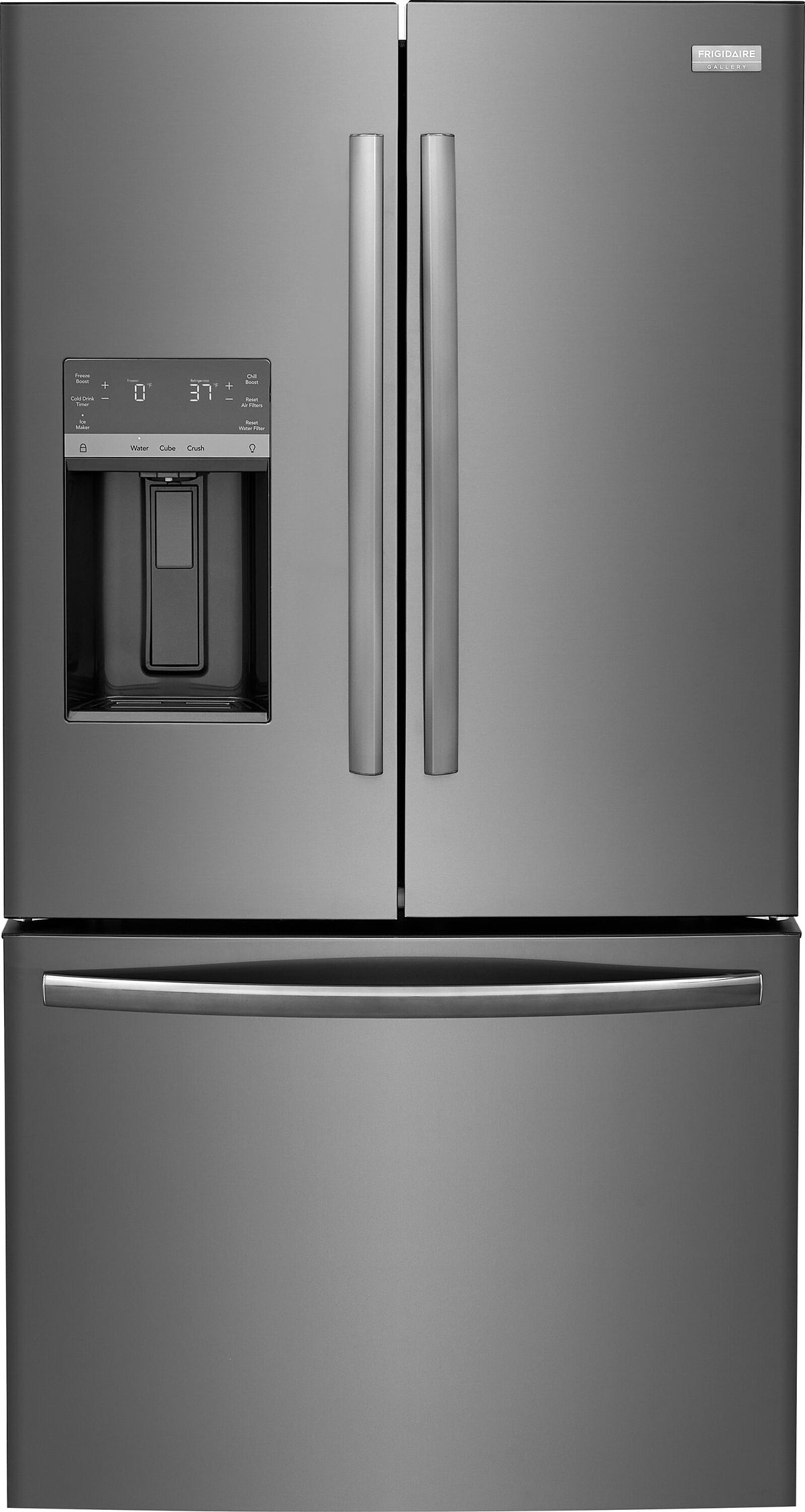 GRFS2853AD – Réfrigérateur à portes françaises Frigidaire Gallery 28 pi³ inox noir