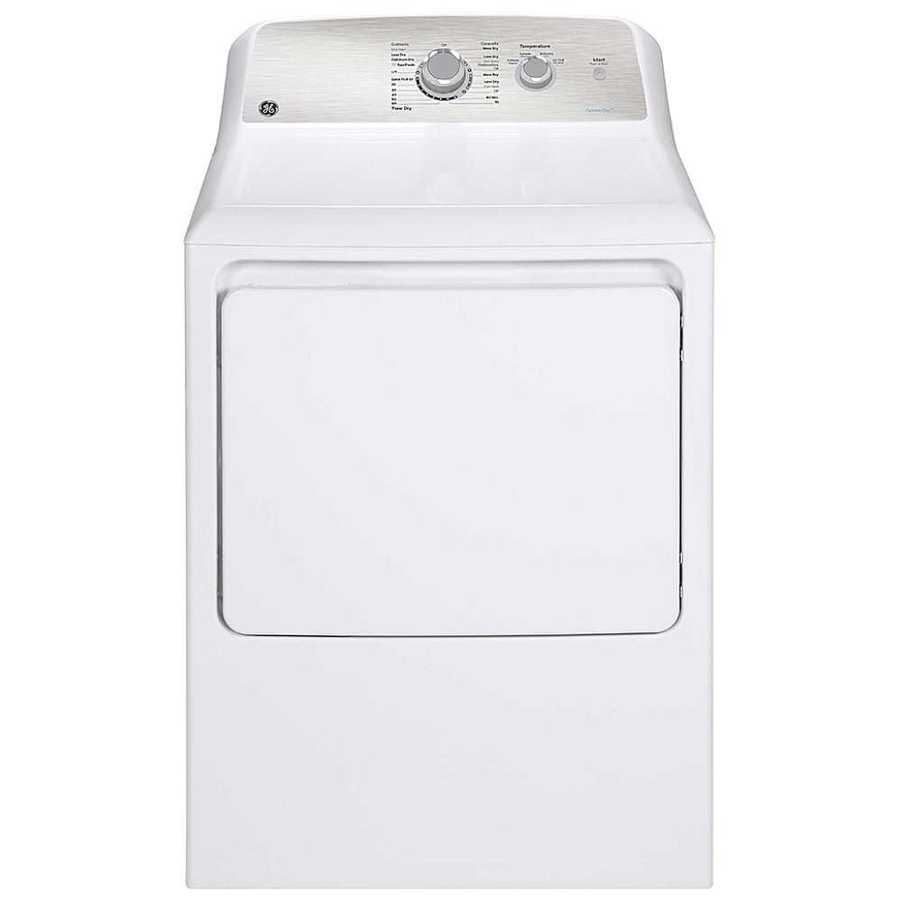 GTD40EBMRWS - Sèche‑linge électrique GE 7.2 pi³ avec cycle SaniFresh – Blanc