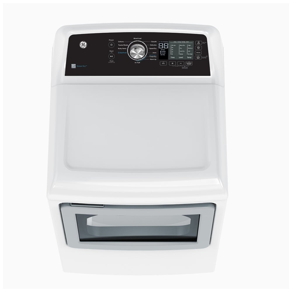 GTD68EBMRWS - Sécheuse électrique GE 7,4 pi³ avec cycle SaniFresh – 
