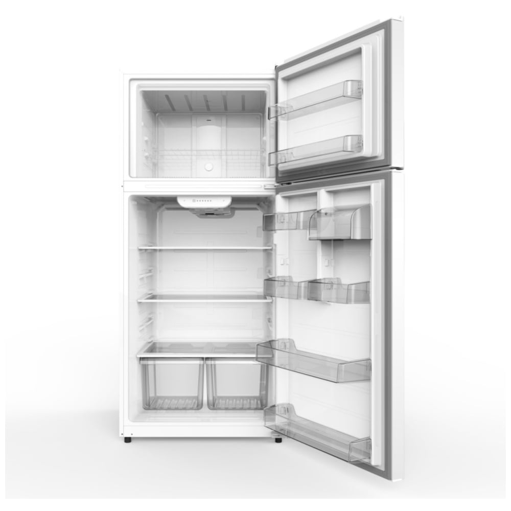 GTE18FTLKWW - Réfrigérateur à congélateur supérieur GE® homologué Energy Star de 18 pi³ blanc