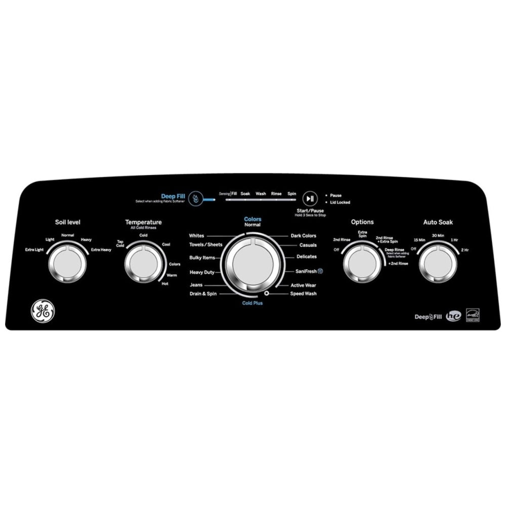 GTW491BMRWS - Laveuse à chargement par le haut GE 4,9 pi³ ()