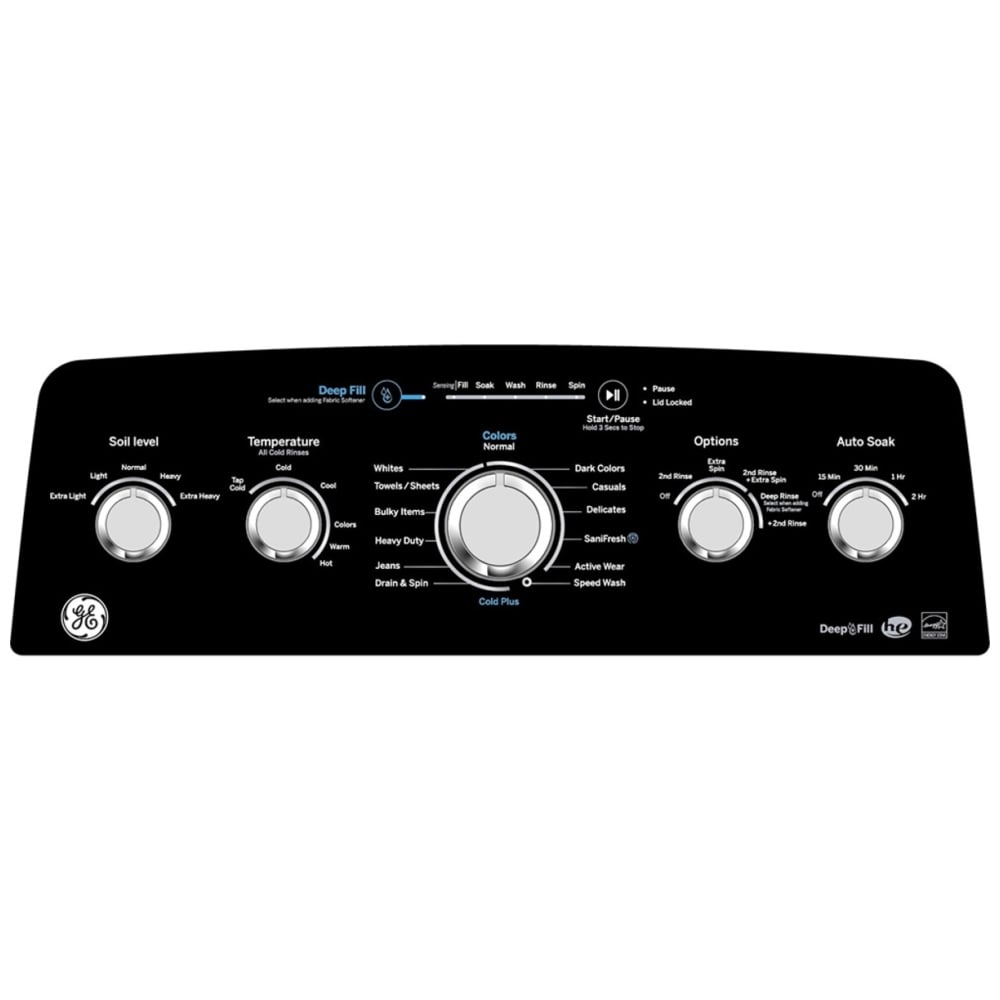 GTW491BMRWS - Laveuse à chargement par le haut GE 4,9 pi³ ()