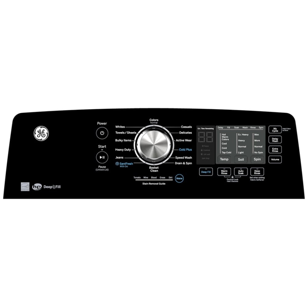GTW681BMRDG - Laveuse à chargement par le dessus GE 5,3 pi³ Gris diamant