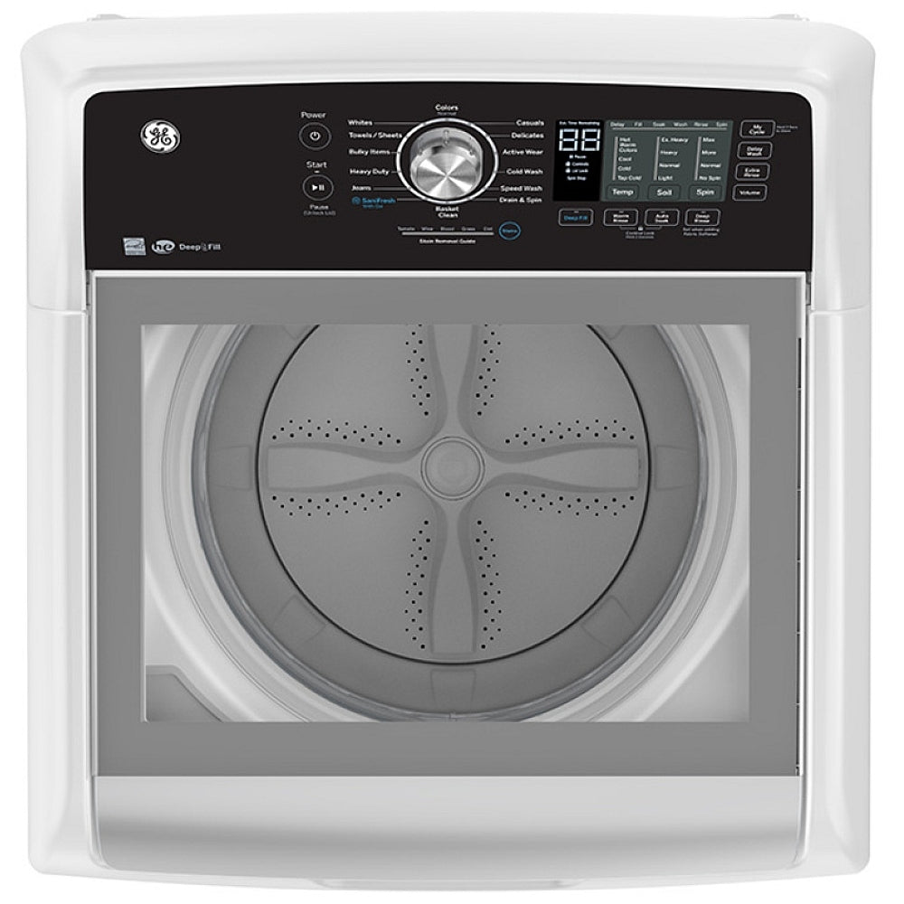 GTW681BMRWS - Lave‑linge à chargement par le haut GE 5.3 pi³