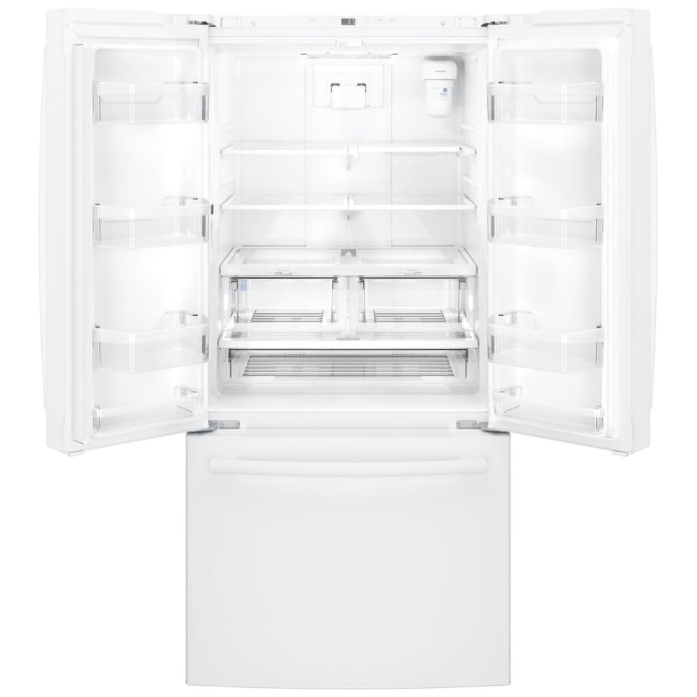 GWE19JGLWW - Réfrigérateur à portes françaises encastré de profondeur comptoir ENERGY STAR 18.6 pi³
