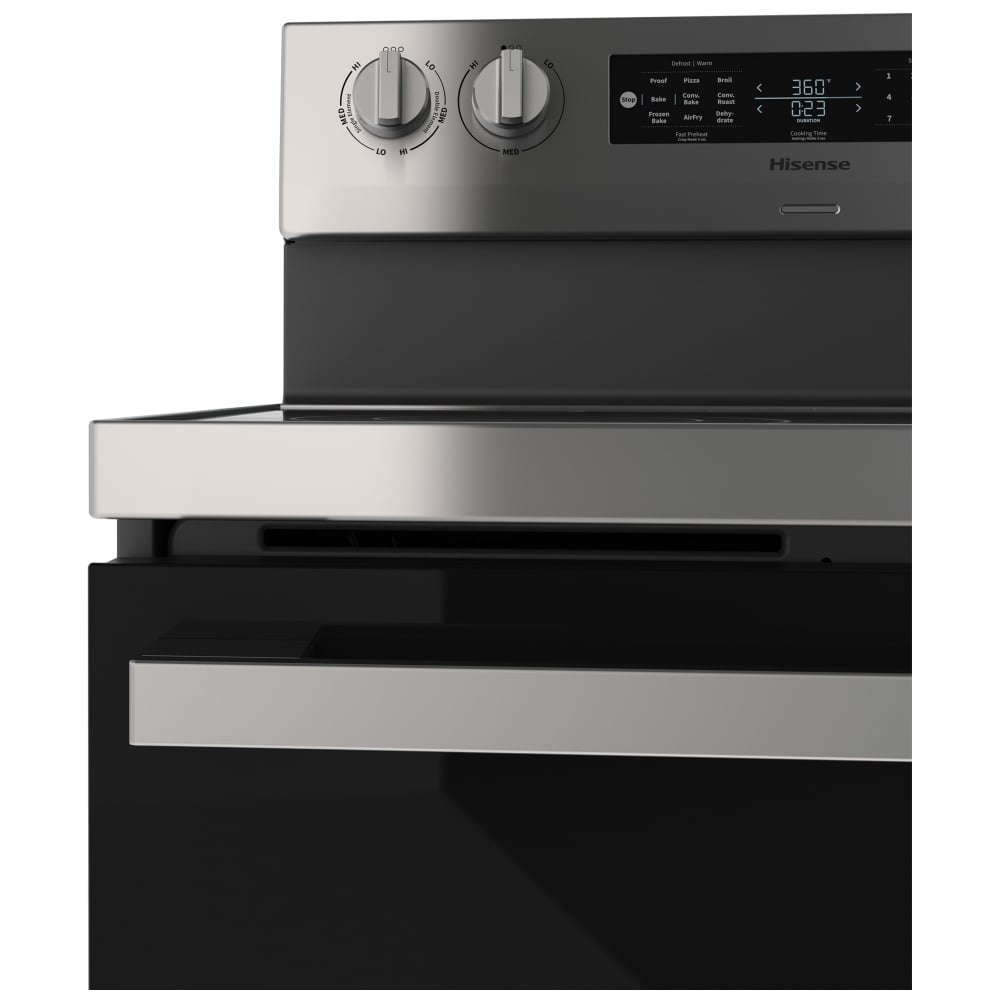 Cuisinière électrique Hisense 30 po 5,8 pi³ à convection véritable avec Air Fry