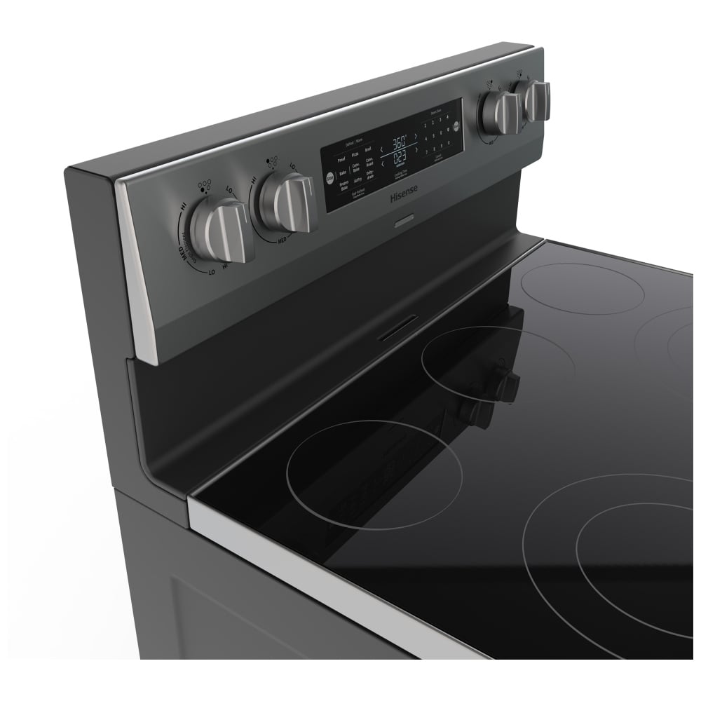 Cuisinière électrique Hisense 30 po 5,8 pi³ à convection véritable avec Air Fry