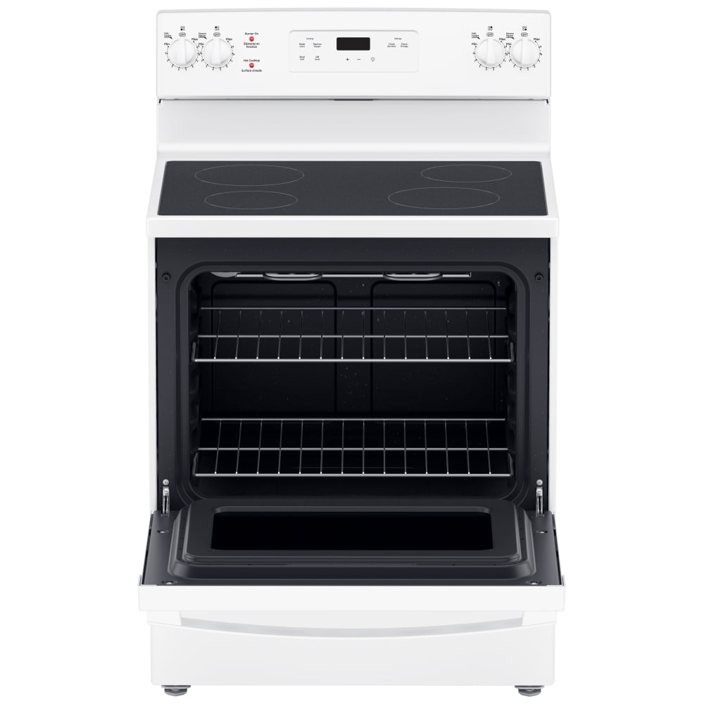 JCB630DKWW - GE 30” Cuisinière électrique avec tiroir de rangement blanc