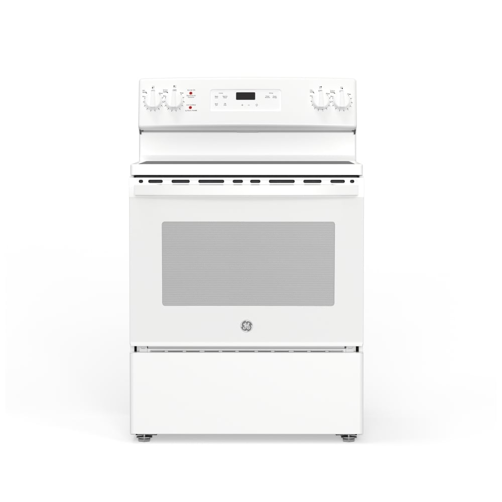 JCB630DKWW - GE 30” Cuisinière électrique avec tiroir de rangement blanc