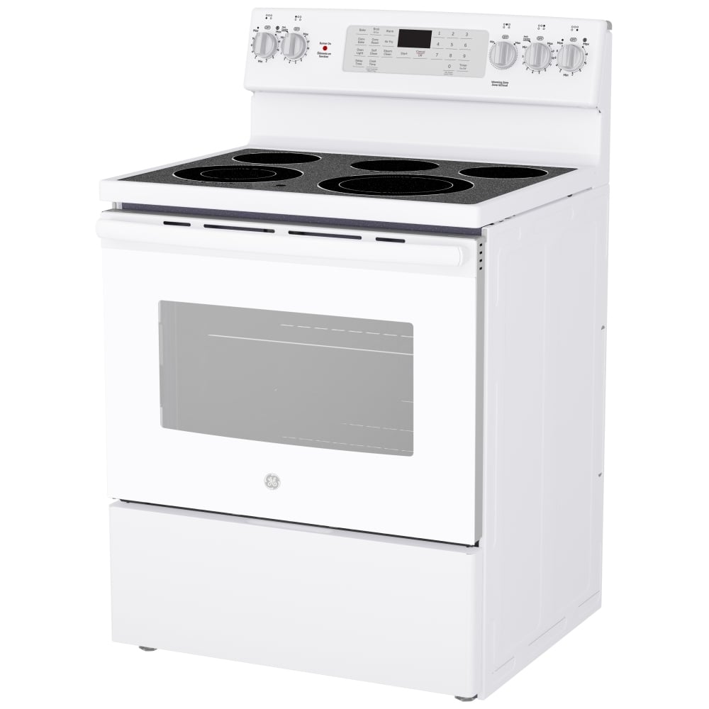 JCB840DVWW - Cuisinière électrique indépendante GE 30 po ()