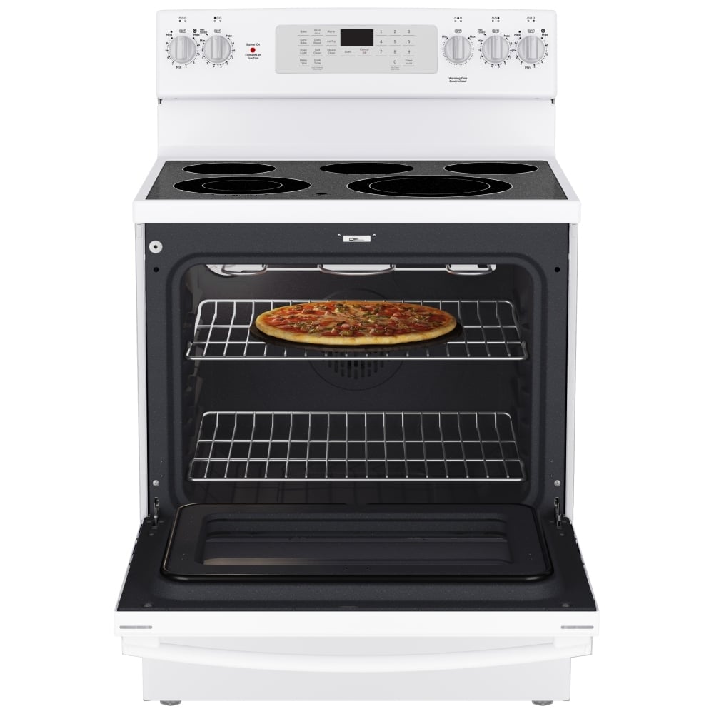 JCB840DVWW - Cuisinière électrique indépendante GE 30 po ()