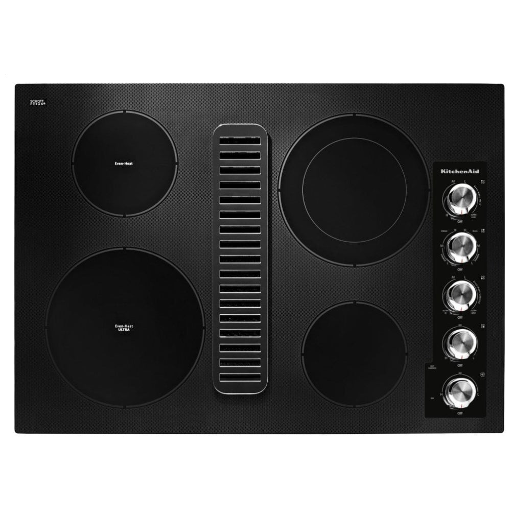 KCED600GBL – Plaque de cuisson électrique Kitchenaid 30 po noir