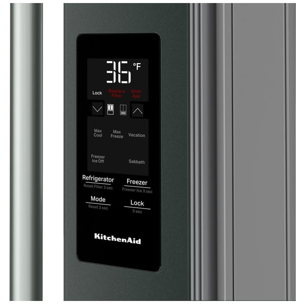 KRFF436SJP - Réfrigérateur à portes françaises 30 pi³ 36 po avec distributeur d’eau et de glaçons – Juniper