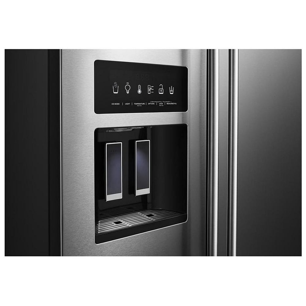 KRSF705HPS - Réfrigérateur côte à côte 24,8 pi³ avec distributeur d’eau et de glace