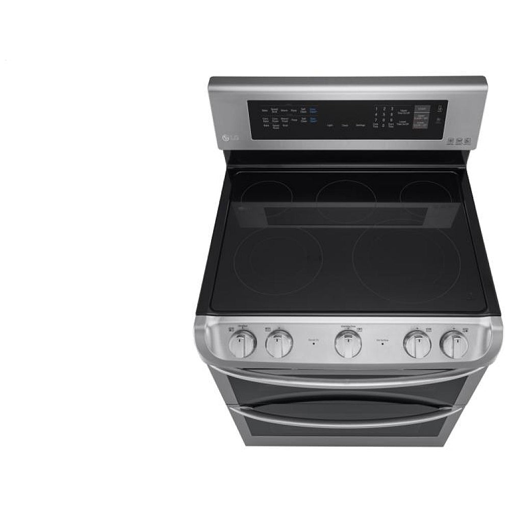 Cuisinière électrique double four LG LDE4413ST de 7,3 pi³