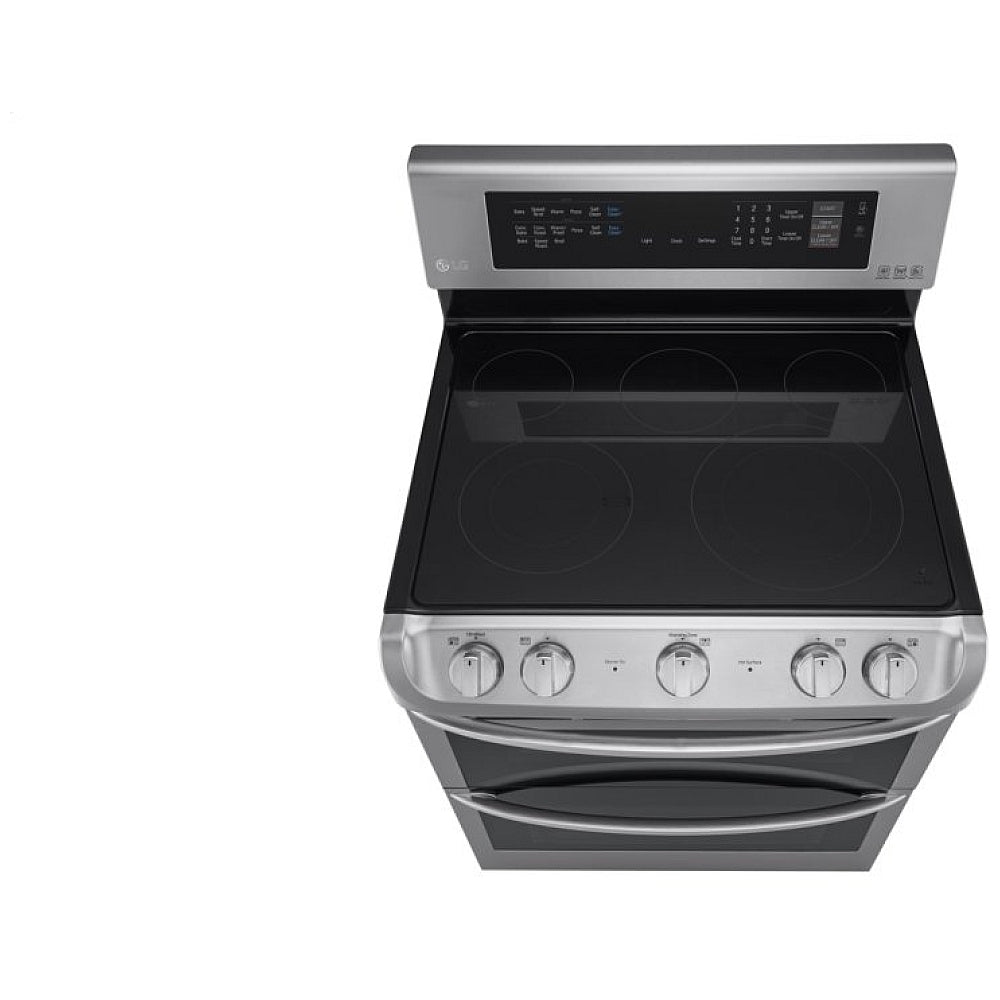 Cuisinière électrique double four LG LDE4413ST de 7,3 pi³