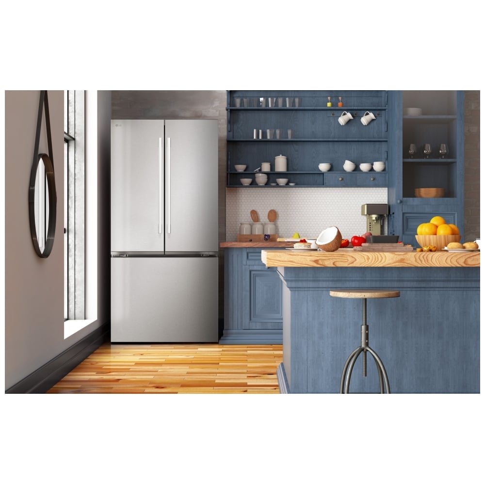 LF25H6200S - Réfrigérateur à portes françaises LG 25,1 pi³