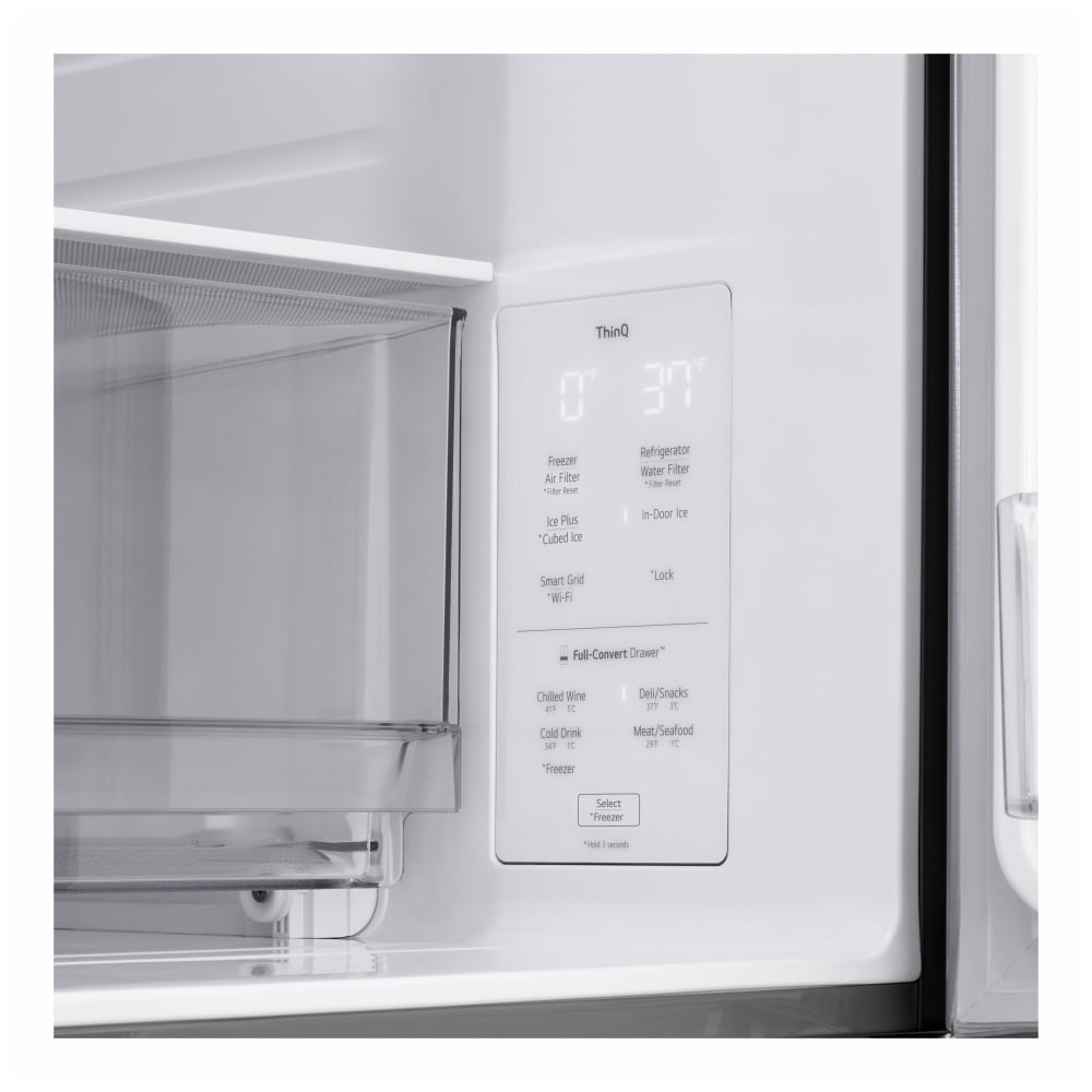 Réfrigérateur 4 portes French Door LG 29 pi³ LF29S8330S