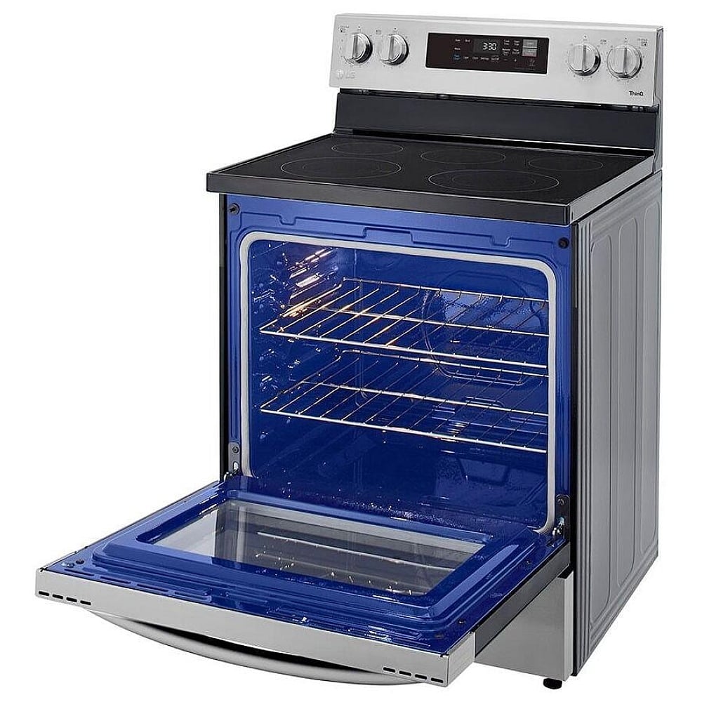 LREL6321S - Cuisinière électrique intelligente 6,3 pi³ avec EasyClean® et Wi‑Fi