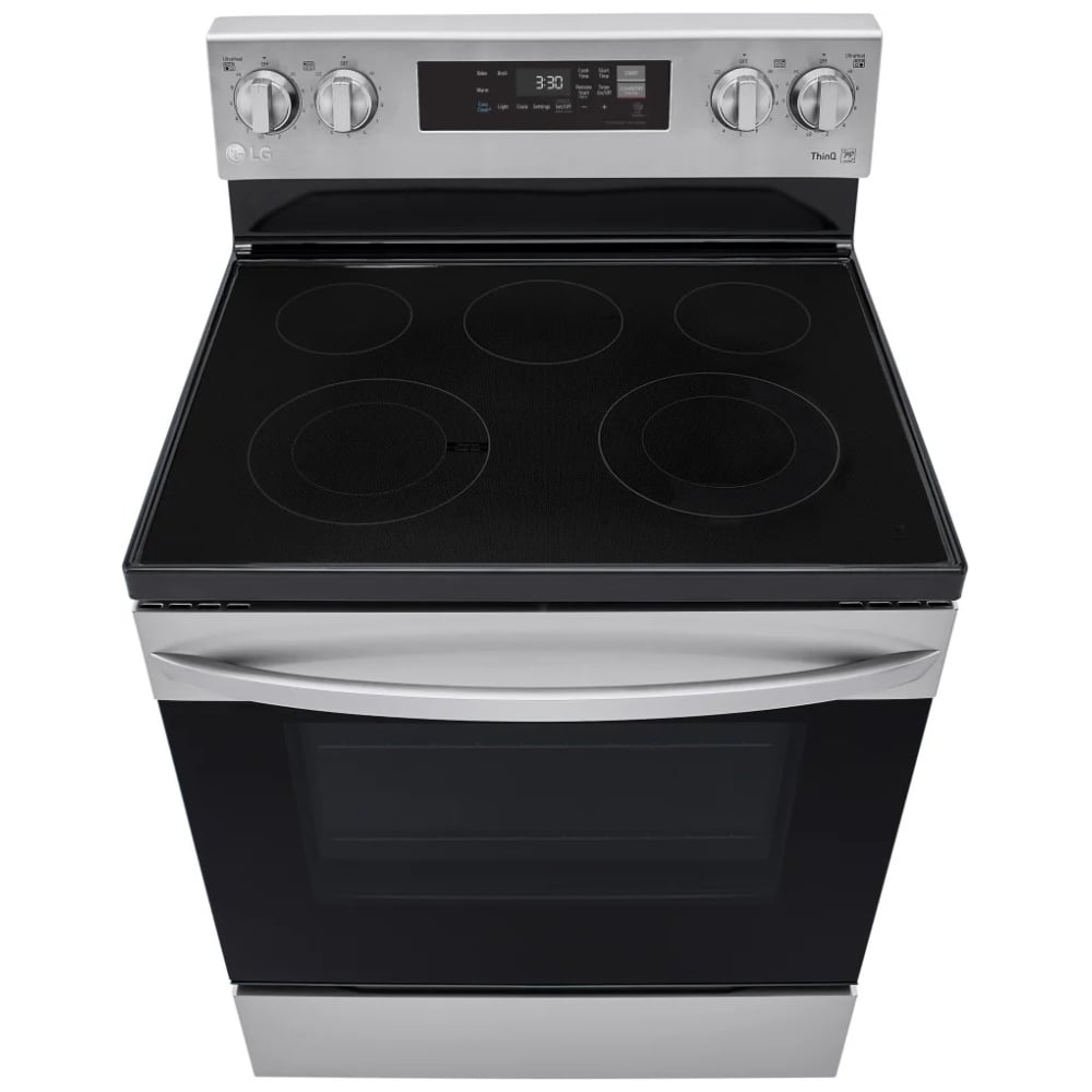LREL6321S - Cuisinière électrique intelligente 6,3 pi³ avec EasyClean® et Wi‑Fi