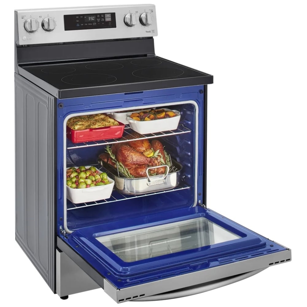 LREL6321S - Cuisinière électrique intelligente LG 6,3 pi³ avec EasyClean® ()