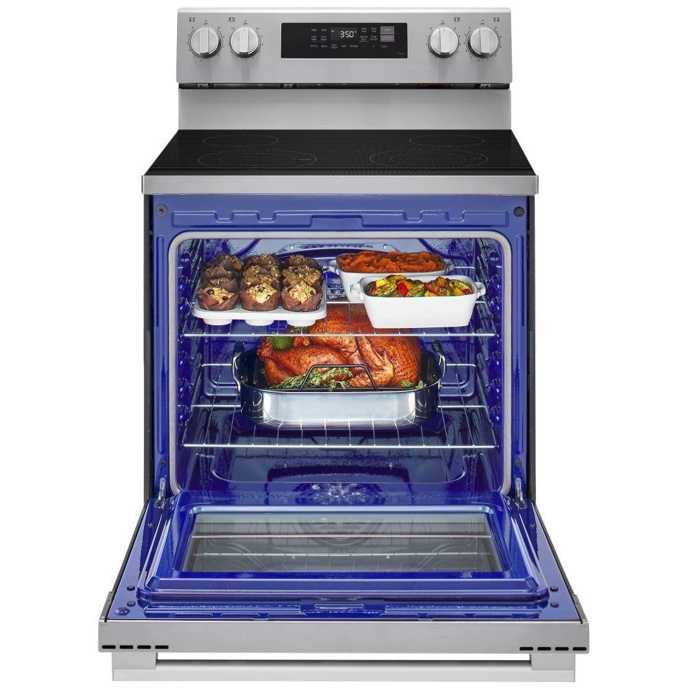 LREN6321YE - Cuisinière électrique encastrable intelligente LG 30 po 6,3 pi³