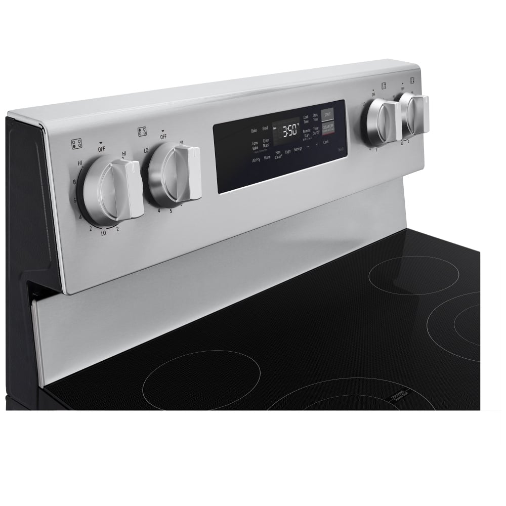 LREN6321YE - Cuisinière électrique encastrable intelligente LG 30 po 6,3 pi³