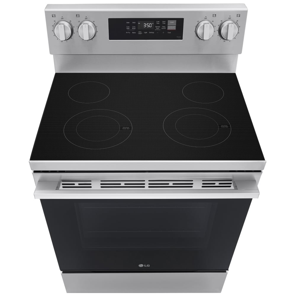LREN6321YE - Cuisinière électrique encastrable intelligente LG 30 po 6,3 pi³