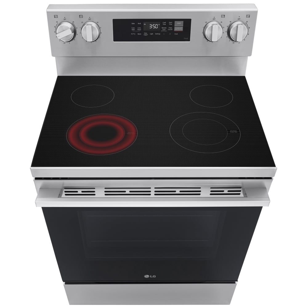 LREN6321YE - Cuisinière électrique encastrable intelligente LG 30 po 6,3 pi³