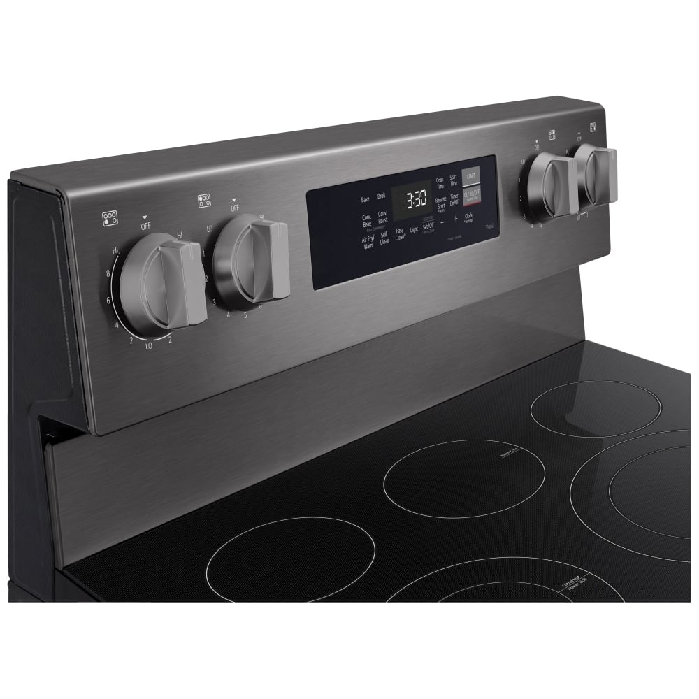LREN6323ZE - Cuisinière électrique intelligente LG 6,3 pi³ avec convection ProBake® et Air Fry